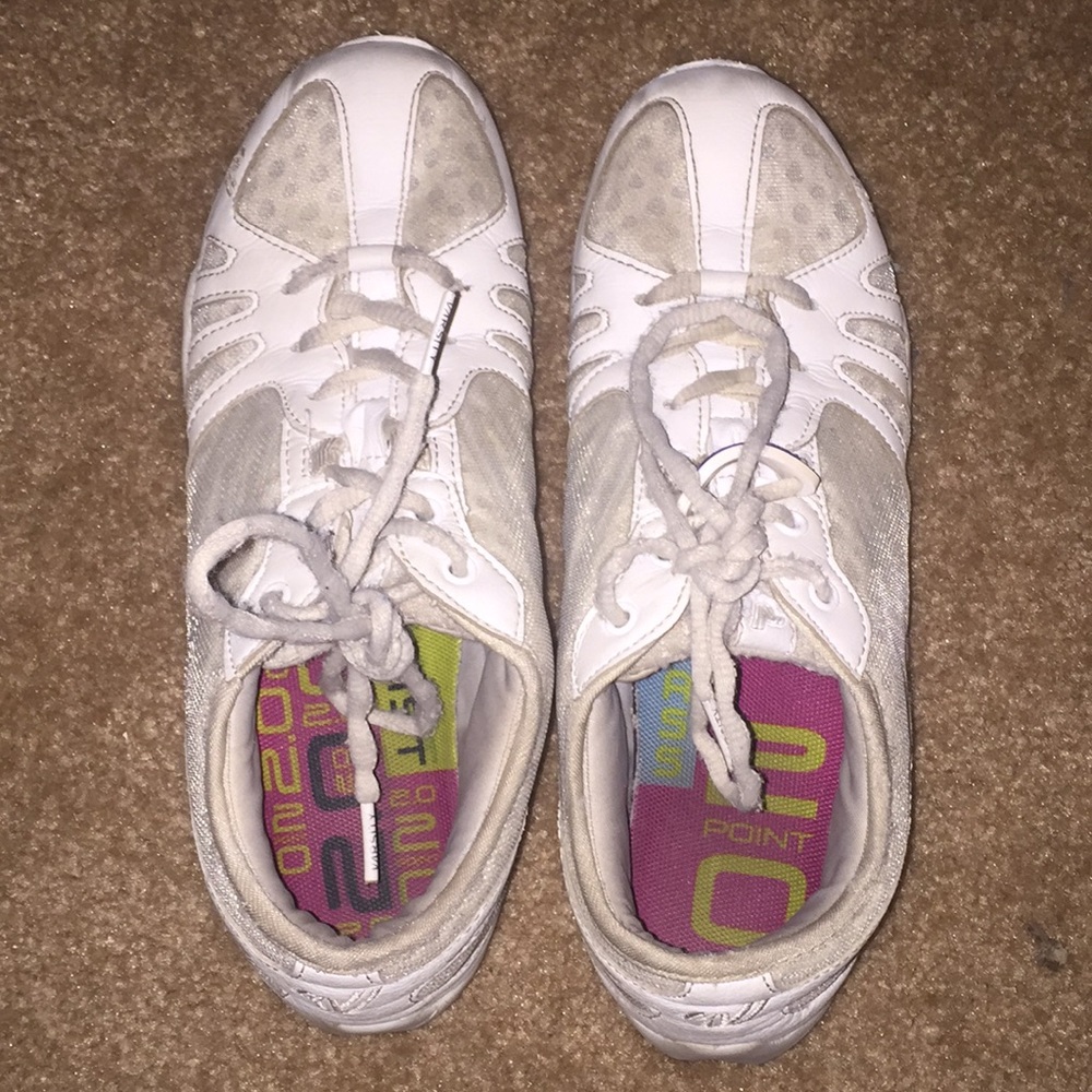 Varsity cheer shoes/ white